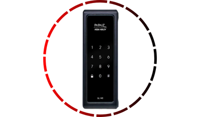 fechadura digital smart lock sl140 de sobrepor preta fosca papaiz 28 2