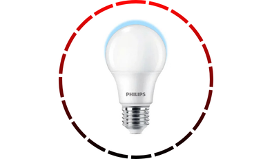 lampada led 9w luz branca fria 6500k base e27 bivolt philips 48