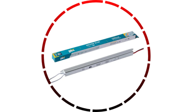driver slim 36w 3a para fita de led 12v ip20 pix ilumi 48