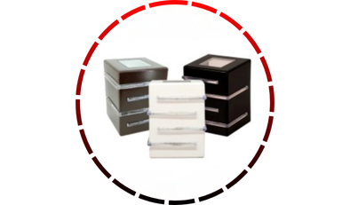 arandela light 4 aletas u 2 fachos abertos soquete g9 plaslumi 48