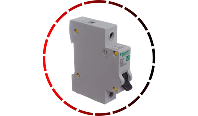 disjuntor din unipolar 4a c 3ka ez9f33104 schneider electric 58