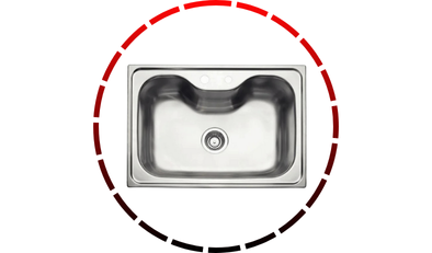 cuba undermount morgana em aco inox com acabamento acetinado com acessorios tramontina 58 1