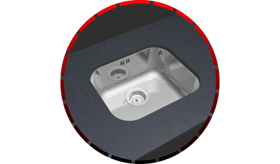 kit cuba lavinia 40bl tramontina dosador de sabao 500ml tramontina torneira gourmet monocomando 27 1