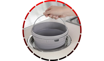 lixeira inox de embutir clean 5l tramontina conjunto churrasco 2 pecas precision aco inox brinox 48 1