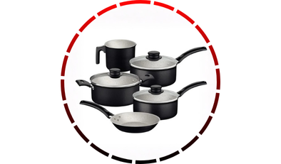 jogo panelas turim com rev interno e externo em anti starflon max preto 05 pecas tramontina 58 2