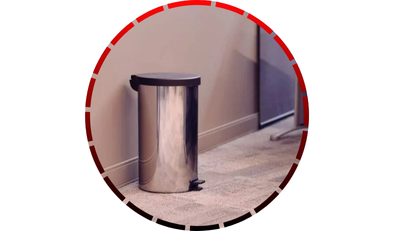 lixeira com pedal new em aco inox com acabamento polido 20 l tramontina 48 2