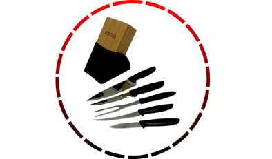 jogo de facas plenus com laminas em aco inox e cabos de polipropileno tramontina 48 2