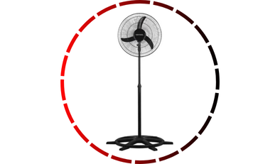 ventilador oscilante de coluna 50cm preto bivolt ventisol 1 8 2