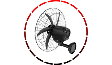 ventilador de parede steel 60cm turbo 6 pas bivolt preto ventisol 18 1