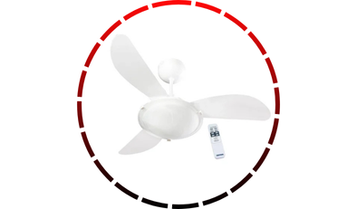 ventilador de teto sunny premium c controle branco ventisol 48 2