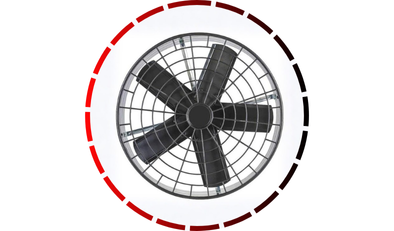 exaustor axial 50cm comercial parede alta vazao ventisol 18 2