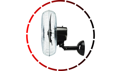 ventilador de parede 50cm preto 200w 220v ventisol 18 2