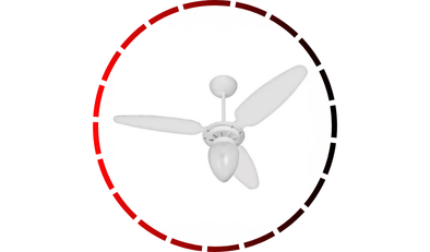 ventilador plafon wind 3 pas branco ventisol 18 2