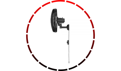 ventilador de parede oscilante 50cm 6 pas preto 220v monta facil premium ventisol 18 3