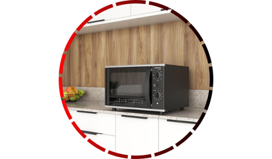 forno eletrico top40 black bancada 40l fogatti 220v 28 3