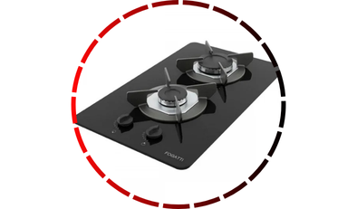 fogao cooktop 02 bocas safe preto bivolt fogatti 18 3