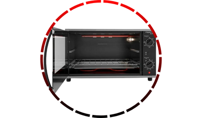 forno eletrico top 48 48l black fogatti 4 1
