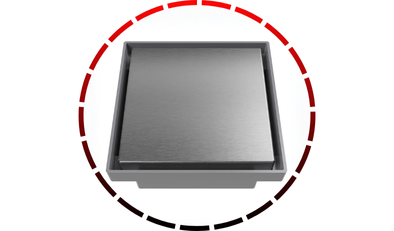 ralo oculto quadrado de 10x10 em inox astra 28 2