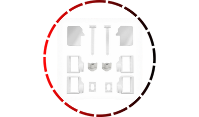 conjunto de fixacao cromado para assentos almofadados e anatomicos astra 28 1