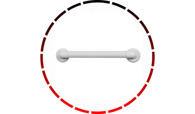 barra de apoio reta em pvc 40 cm branco 1 astra 18 1