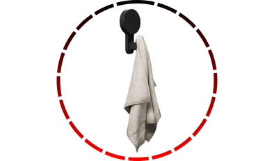 gancho com adesivo preto fosco astra1 8 1