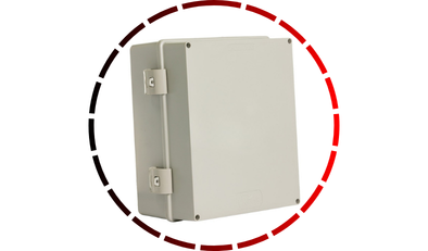 caixa rohdbox 250x200x130mm cinza ip 68 mod completa18