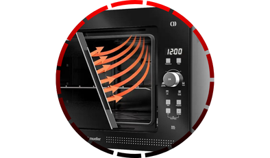 forno eletrico mfe50l 220v preto fosco mueller4 8 3