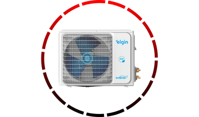 ar condicionado split inverter 12000 btus eco ii frio 45hjfi12c2wc 220v elgin 48 1