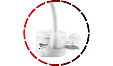 torneira eletrica loren easy branca lorenzetti de parede4 8