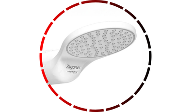 ducha moment eletronica 7500w 220v branca zagonel 48 1