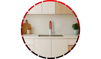 torneira motion cozinha bancada vermelha e cromada zagonel 18 2