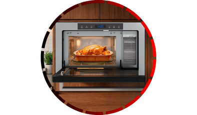 micro ondas de embutir infinity 25 litros touch com grill 220v fischer48 3
