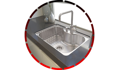 cuba morgana 60 fx undermount em aco inox escovado tramontina 8 5