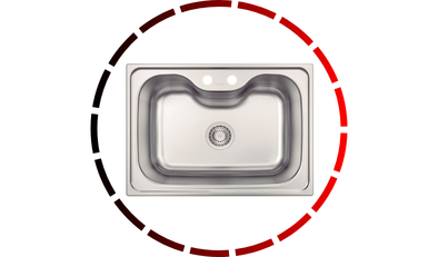 cuba morgana 60 fx undermount em aco inox escovado tramontina 8 1