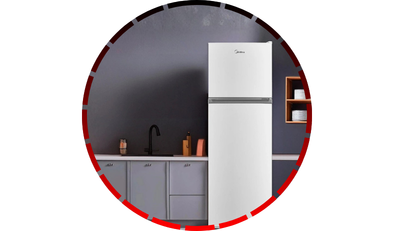 geladeira duplex 294l cycle defrost branca midea 18 1