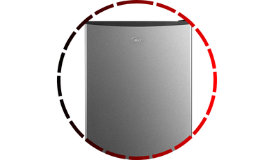 frigobar 93l inox prata bivolt midea 18 1