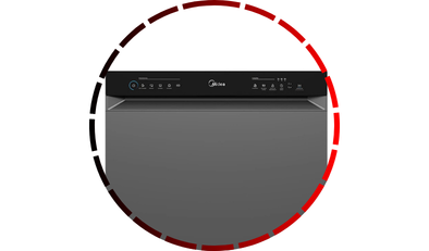 lava loucas 8 servicos cinza touch plus 220v midea 18 2