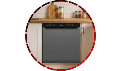 lava loucas 8 servicos cinza touch plus 220v midea 18 3